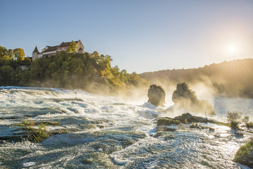 Rhine Falls Rheinfall And Laufen