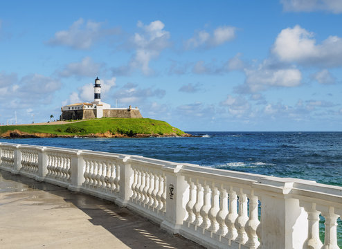 Farol da Barra, lighthouse, Salvador, State of Bahia, Brazil
