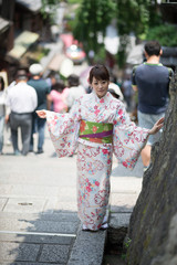 着物の女性・京都