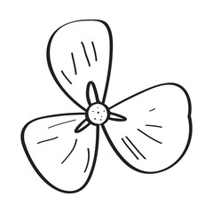 Drawing of a flower