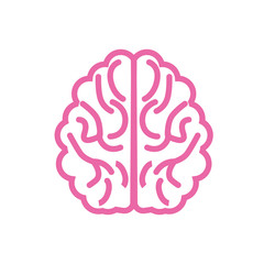 Brain Vector Icon Illustration