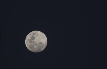 Full moon in Bogotá