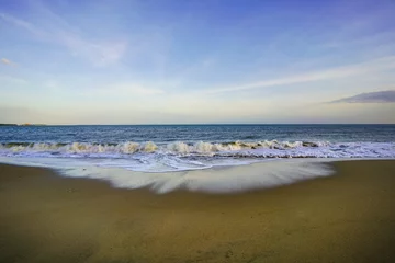 Papier peint photo Vagues de l'océan Ninh Chu beach in Vietnam  © sinseeho