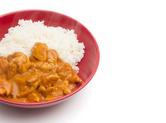 A Bowl of Chicken Tikka Masala