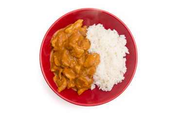A Bowl of Chicken Tikka Masala