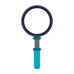 Magnifying glass tool vector illustration graphic design