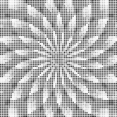 Abstract halftone background