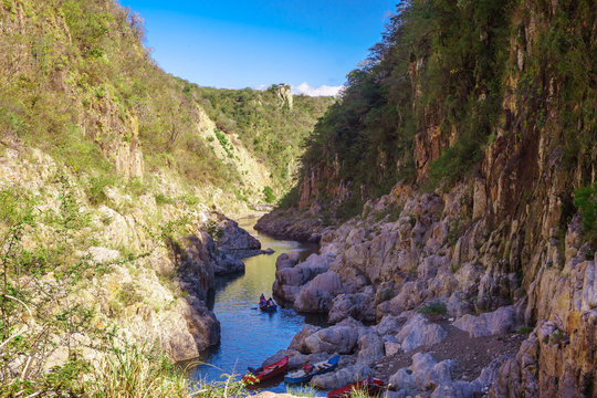 Somoto canyon, Nicaragua, January 4,2018: canyon of somoto nicaragua, beautiful landscape of riches and water