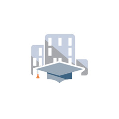 Education Town Logo Icon Design