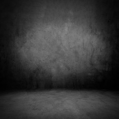 old grunge dark room