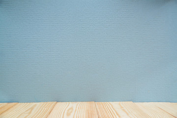 Brown wood texture with natural striped pattern for background in perspective view, decoration display