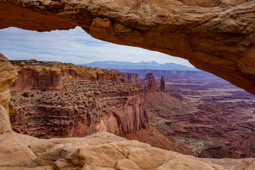 Sunny day in Canyonlands National Park
