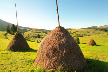 hay village mountains