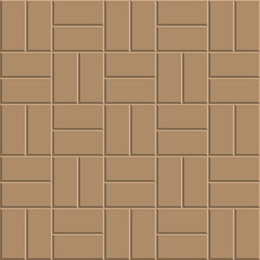clay brick stone floor pattern, pavement design, vector