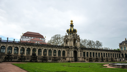 Fototapeta premium Zwinger, the royal palace ensemble in Dresden, Germany