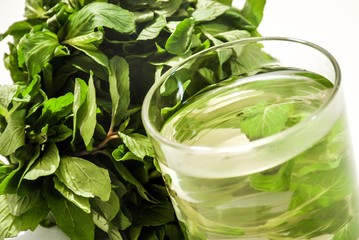 Peppermint tea