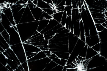 Cracked Touch Screen Phone, background, texture