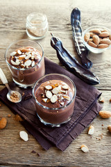 Chocolate Mousse with Almond