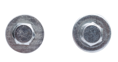 screw isolated on white