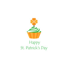 Vector simple illustration of Patricks Day symbol