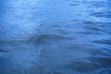 Texture of water in the sea