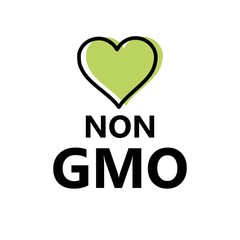 Non GMO sign vector