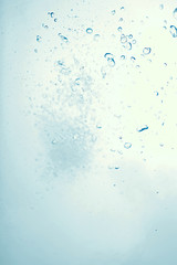 underwater air bubbles texture light blue background