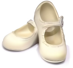 Children Booties Decoration - Fine Illustration or Design Element, Vector