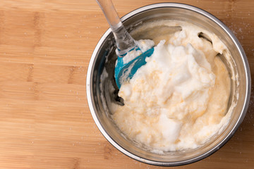 omelette preparation