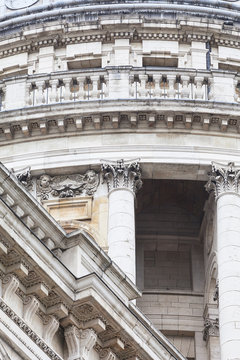 18th Century St Paul Cathedral, London, United Kingdom.