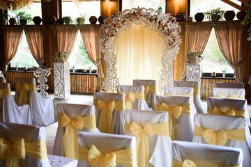wedding ceremony decoration, wedding arch