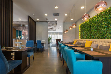 Hotel lounge cafe