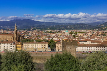 Obraz premium フィレンツエの町並み