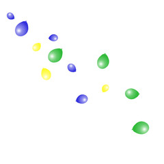 Background with Colorful balloons. Simple Feminine Pattern for Card, Invitation, Print. Trendy Decoration with Beautiful balloons. 
