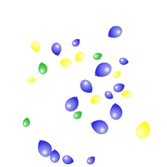 Background with Colorful balloons. Simple Feminine Pattern for Card, Invitation, Print. Trendy Decoration with Beautiful balloons. 
