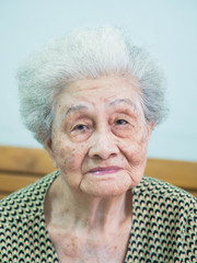 Asian elder woman