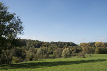 Landschap bij Slenaken in Zuid-Limburg