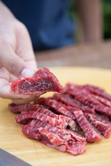 Meat cut 