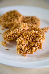 Sweet rice crispy