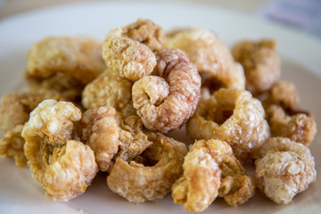 Pork skin crispy