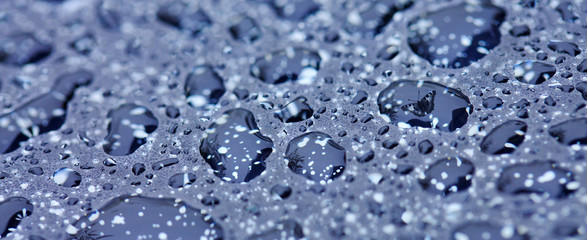 Water drops and Butterfly reflection.
