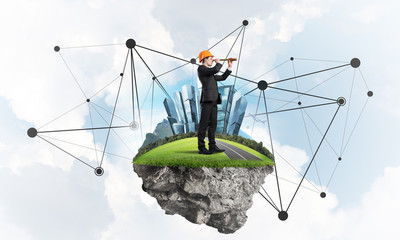 Concept of modern wireless technologies as effective tool for business
