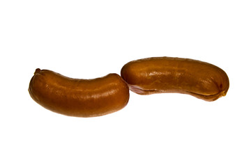 sausage isolated on white background