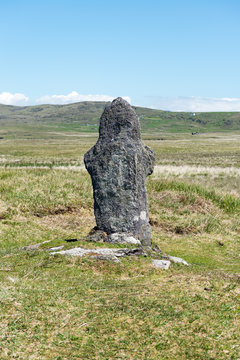 Historische keltische Kreuze auf "Valentia Island" in Irland
