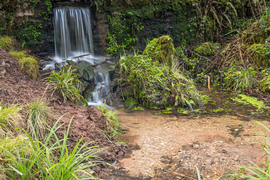 Waterfall In Leigh Woods Near Bristol