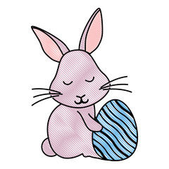 Happy easter day design