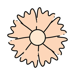 beautiful flower icon