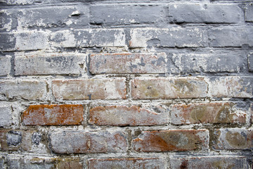 Old brick wall, bric pattern, building background