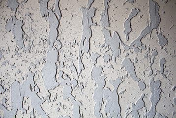Plaster walls; decorative plaster; cement pattern; structural plaster on wall