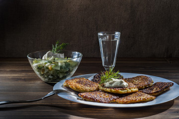 Драники, картофельные оладьи